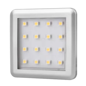 SQUARE 2 oprawa LED, 1,5W 12VDC 16pkt, ZIMNA kwadr