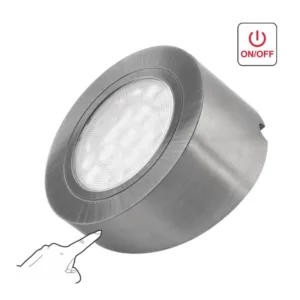 OVAL LED z dystansem MASTER SKOS 12VDC, 2,0W stal