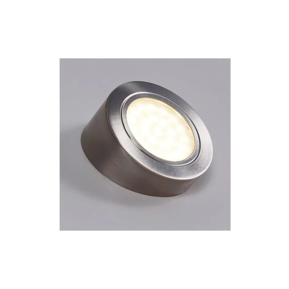 OVAL LED z dystansem MASTER SKOS 12VDC, 2,0W stal