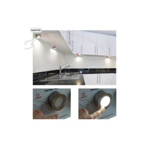 OVAL LED z dystansem MASTER SKOS 12VDC, 2,0W stal - obrazek 7
