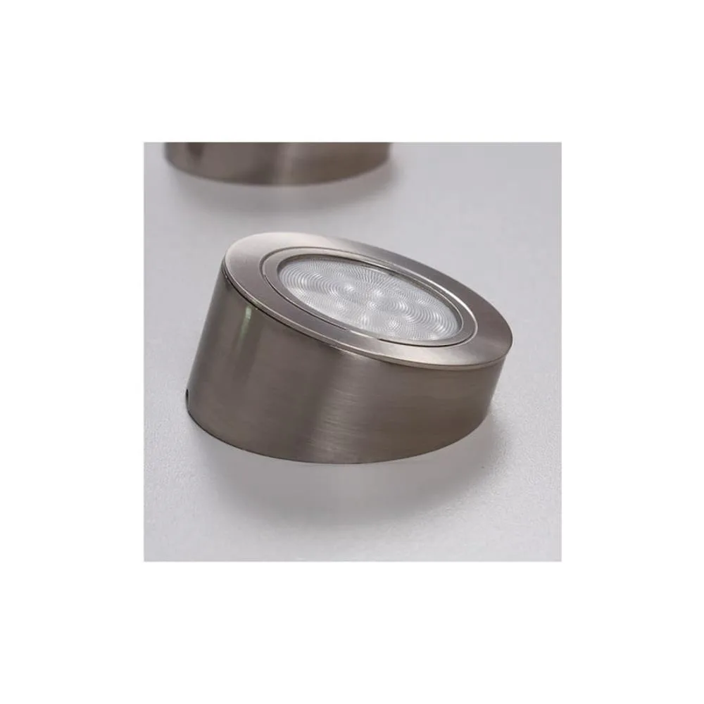 OVAL LED z dystansem SKOS 12VDC, 2,0W stal drapana