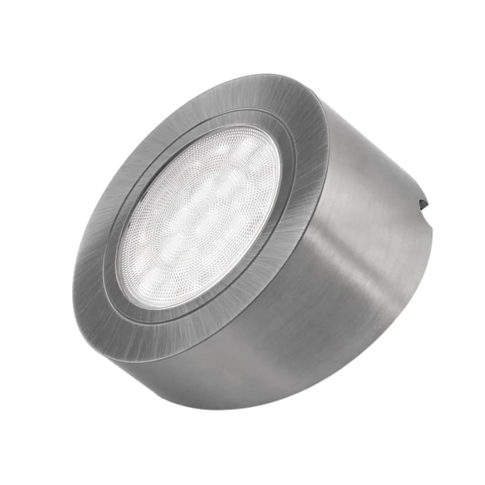 OVAL LED z dystansem SKOS 12VDC, 2,0W stal drapana