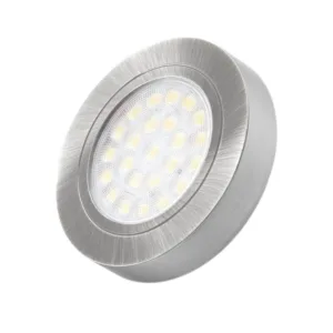 OVAL LED z dystansem 12VDC, 2,0W aluminium, 6000K,