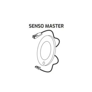 SENSO MASTER 12VDC, 2,5W aluminium, 3000K, 2m prze - obrazek 4