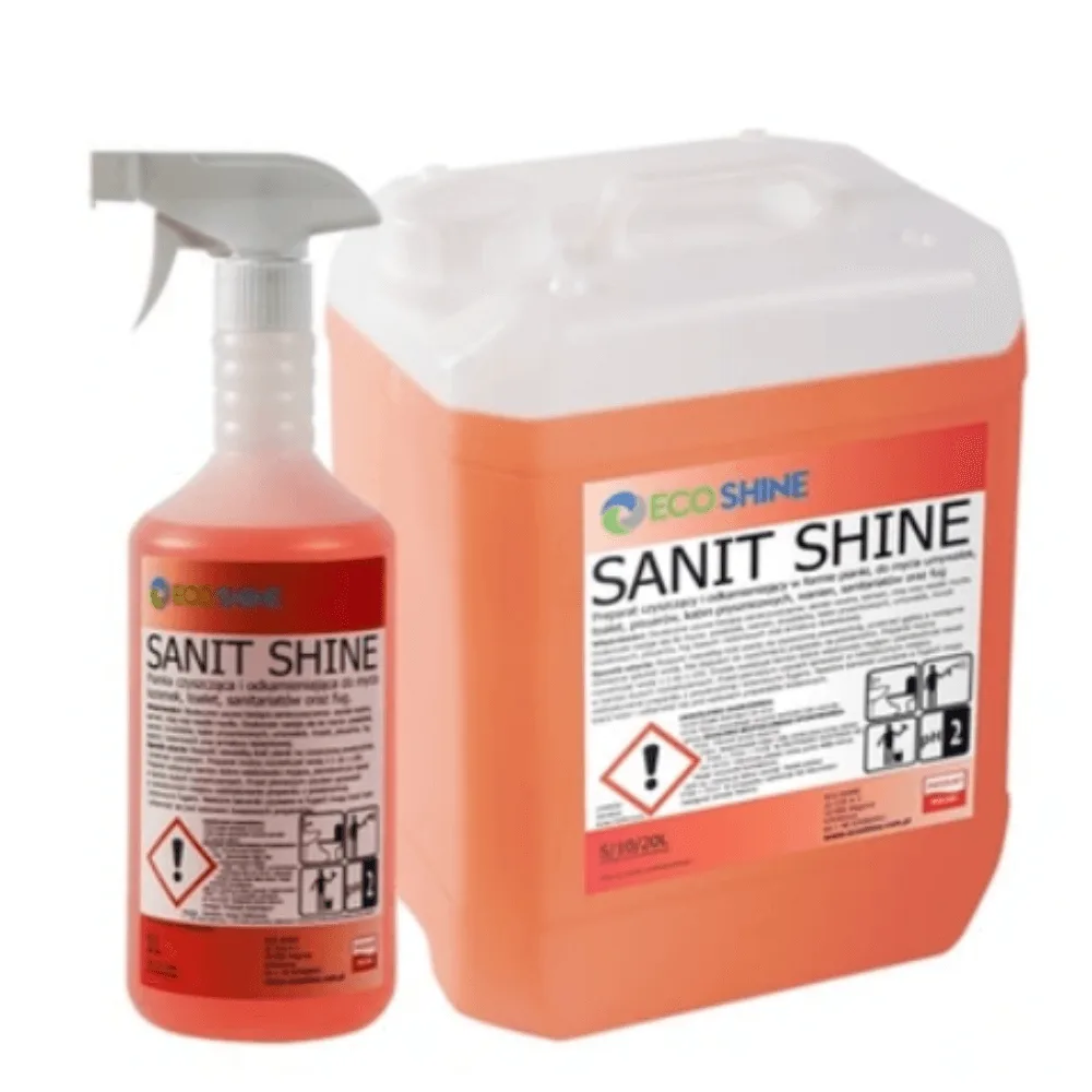 SANIT SHINE pianka do mycia i odkamieniania 5L