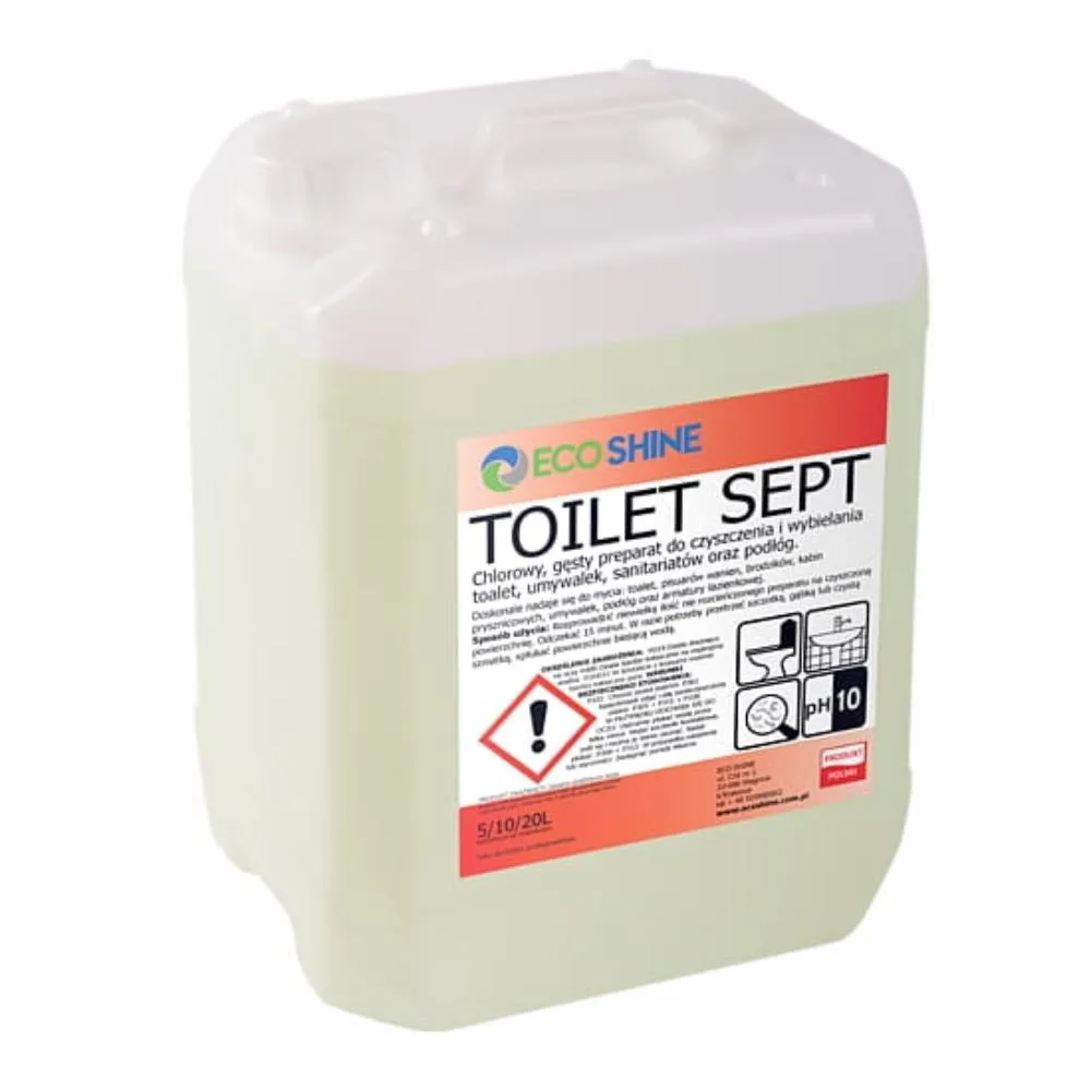 TOILET SEPT żel do wc myjąco-wybielający 5L