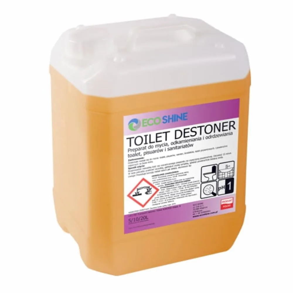 TOILET DESTONER bardzo mocny żel do wc 5L