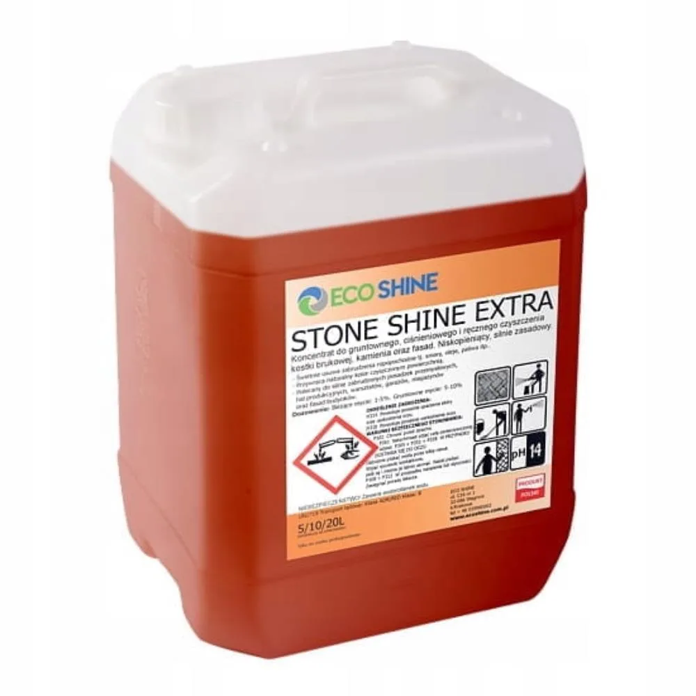 Płyn do mycia kostki brukowej Eco Shine STONE SHINE EXTRA 5L