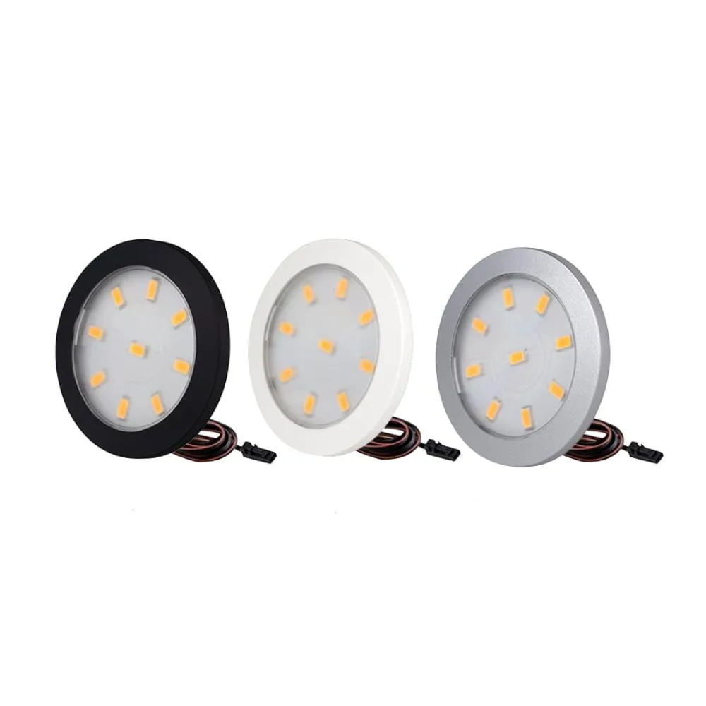 ORBIT XL BIAŁY oprawa LED, max 3,0W 12VDC 9pkt, ZI