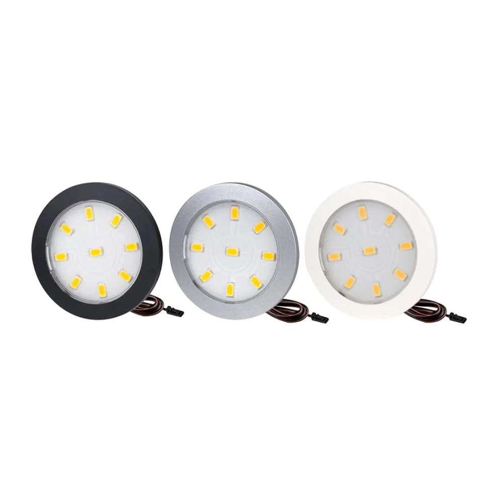 ORBIT XL CZARNY oprawa LED, max 3,0W 12VDC 9pkt, Z
