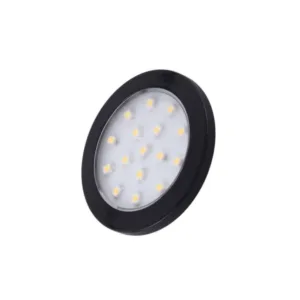 ORBIT CZARNY, 1,5W 12VDC 16pkt, ZIMNA okrągła, 2m