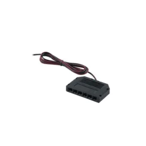 Rozdzielacz 6pkt mini z 2m przewodem 2x0,50mm2, BI
