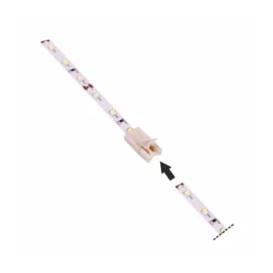 Mikrokonektor MINI do tasmy led 8mm, 2m przewód 2x