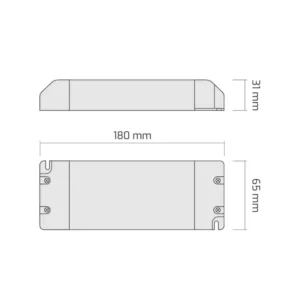 Zasilacz SLIM do LED 132W, 12VDC, BEZ PRZEWODÓW, T - obrazek 2