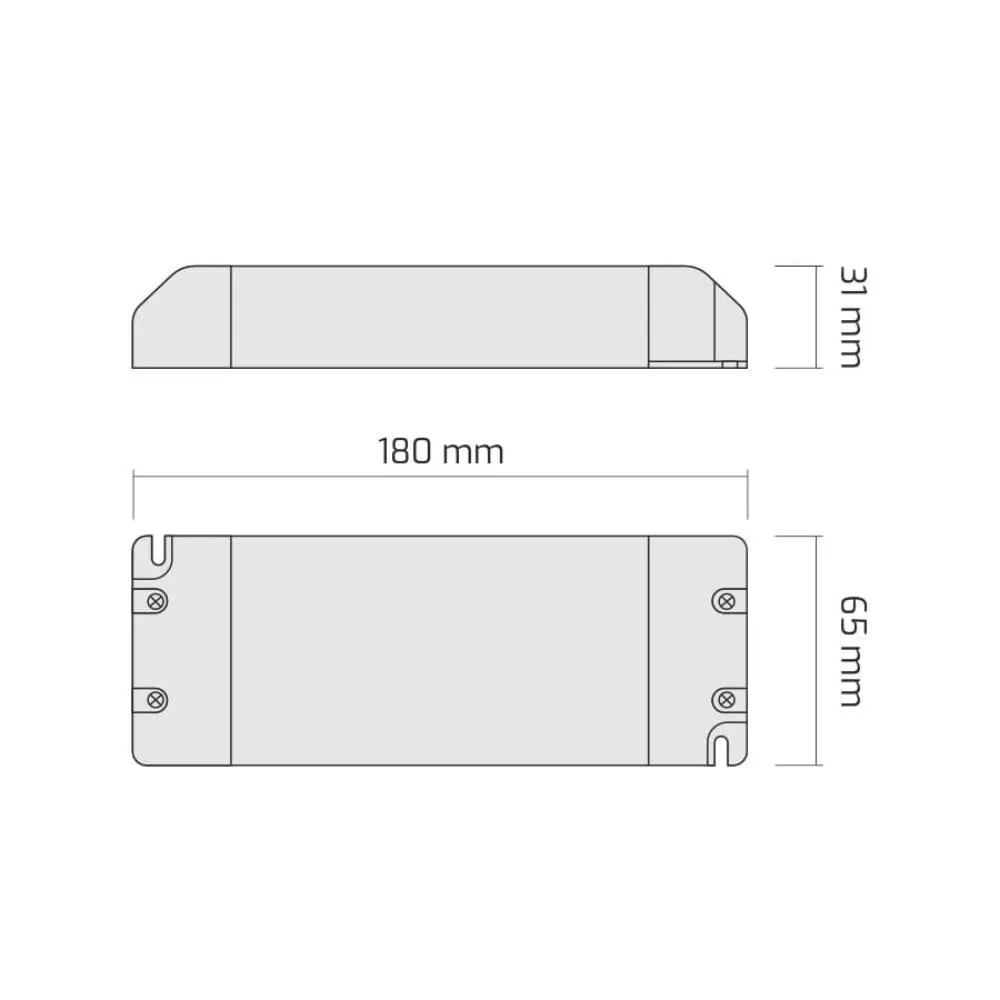 Zasilacz SLIM do LED 132W, 12VDC, BEZ PRZEWODÓW, T