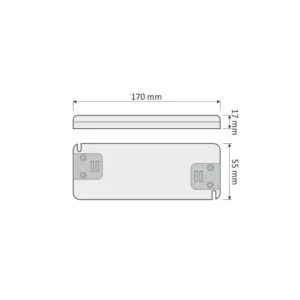 Zasilacz FLAT SLIM LED 40W, 12VDC, BEZ PRZEWODÓW - obrazek 2