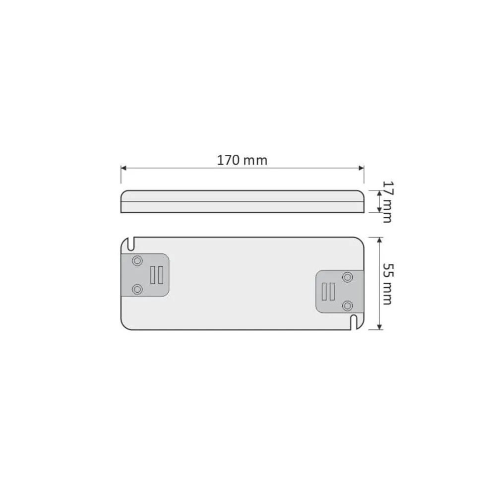 Zasilacz FLAT SLIM LED 40W, 12VDC, BEZ PRZEWODÓW