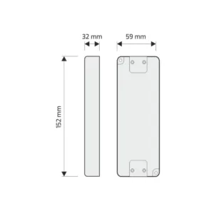 Zasilacz do LED 54W, 12VDC, BEZ PRZEWODÓW, STANDAR - obrazek 2