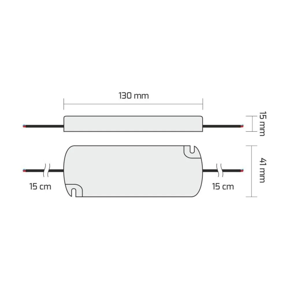 Zasilacz IP44 SLIM do LED 60W, 12VDC, TUV