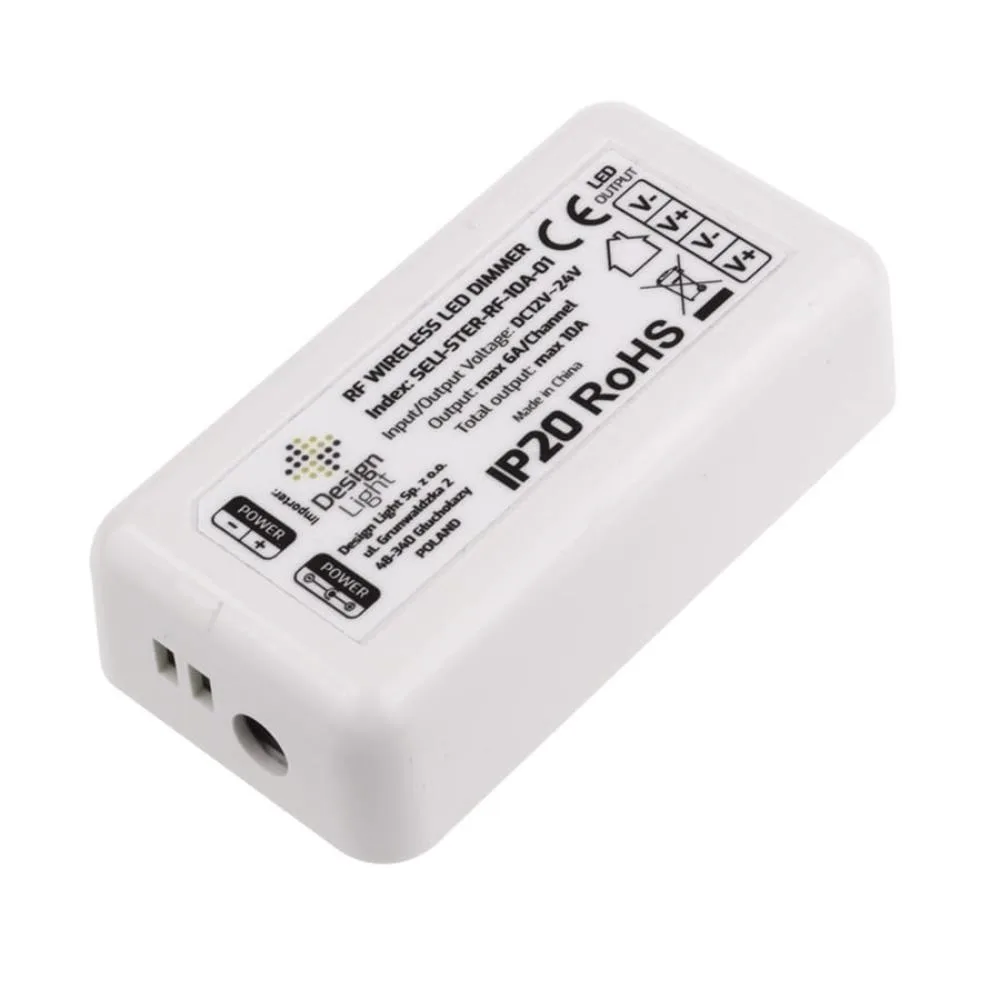 SELI STEROWNIK MONO RF 2.4GHZ 1-strefowy 12VDC 10A