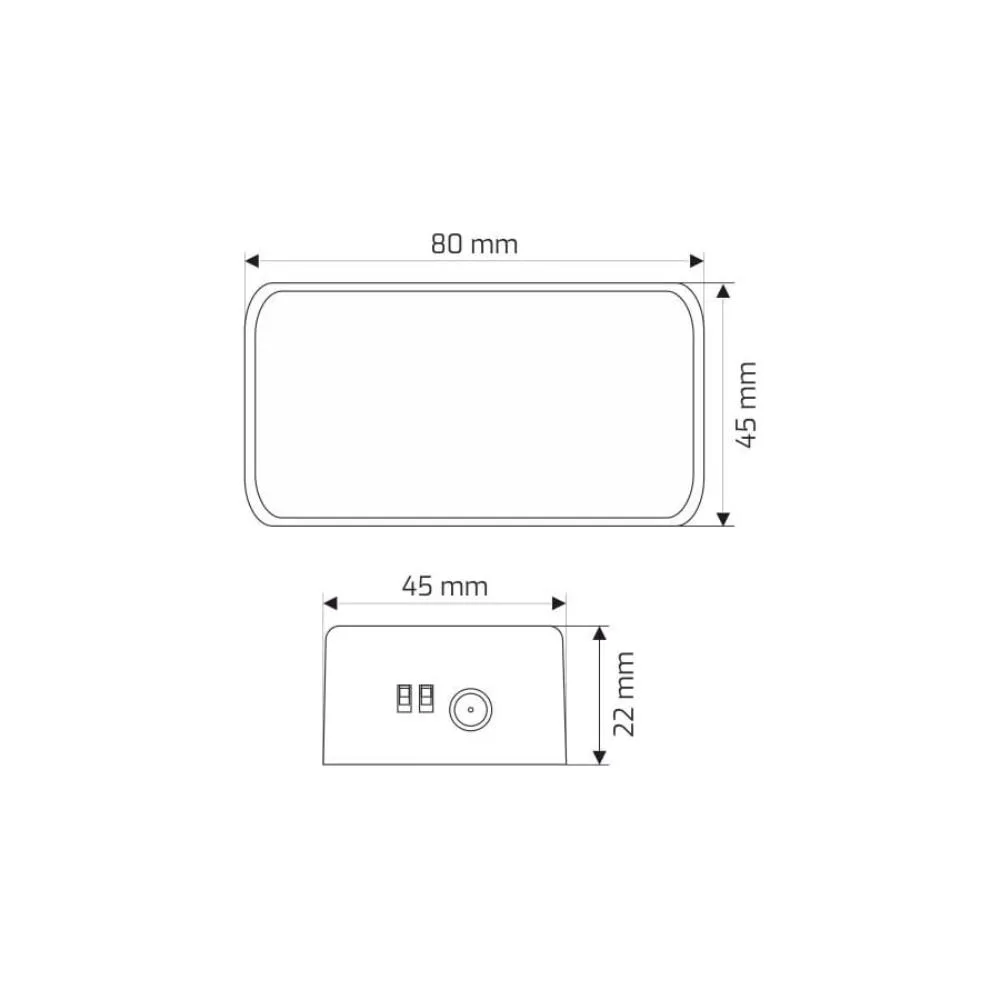 SELI STEROWNIK MONO RF 2.4GHZ 1-strefowy 12VDC 10A