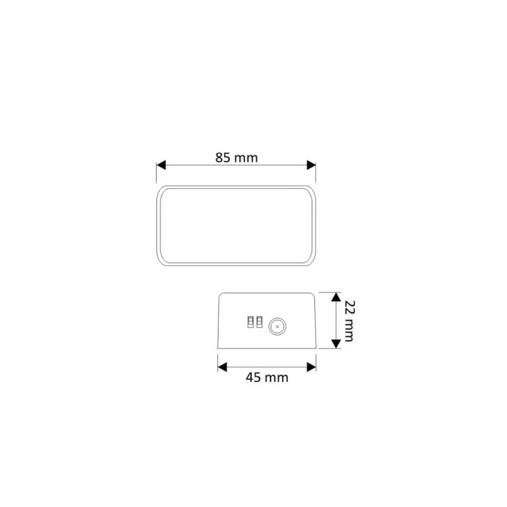 STEROWNIK MONO RF 2.4GHZ 4-strefowy 12VDC 10A BEZ