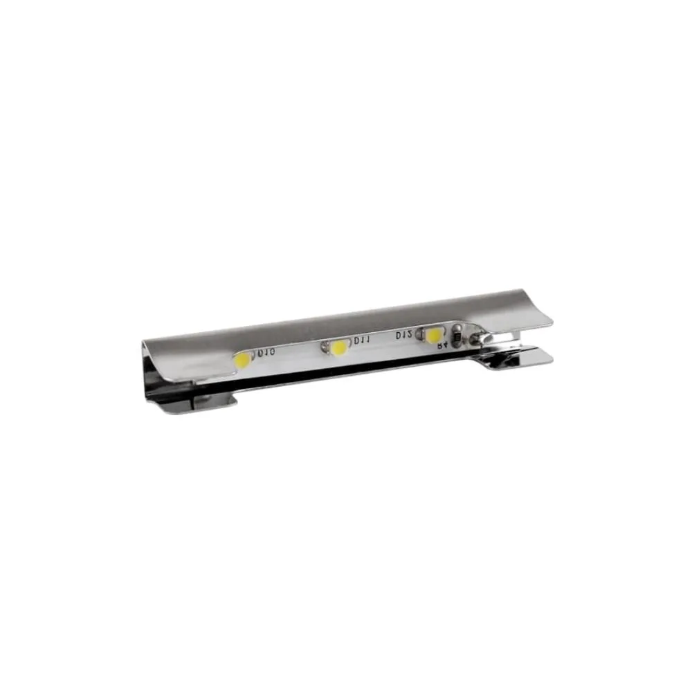 KLIPS LED metalowy, 2m przewód mini konek. światło