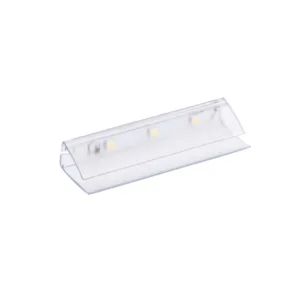 Klips LED plastikowy, 2m mini konek. czerwony
