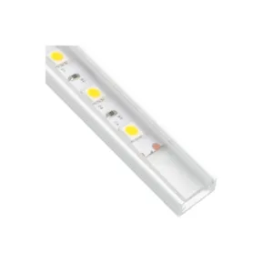 PROFIL LINE MINI 2M, NAKŁADANY BIAŁY, TRANSPARENT