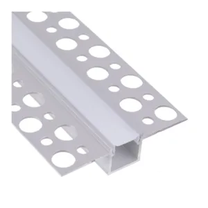 PROFIL DEOLINE P 2M, Profil Płaski ALUMINIUM MLECZ