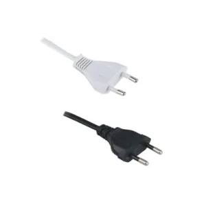 Przewód 5m 2x0,75mm2 BIAŁY z wtyczką euro