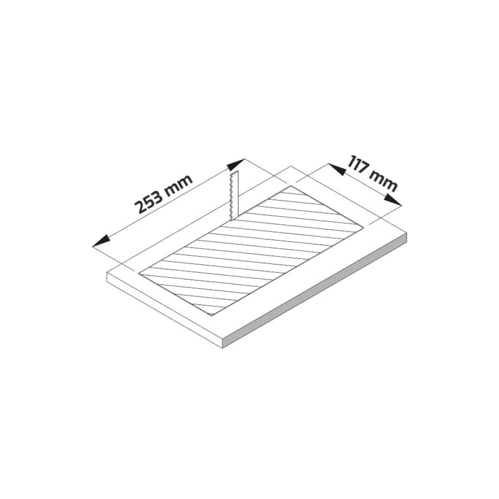 INBOX czarny 2x gniazdo FR, 2xUSB, 1xRJ45, 1xHDMI,