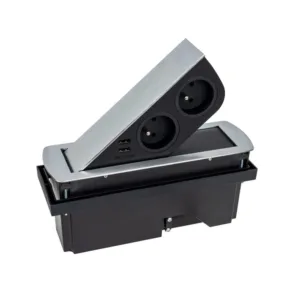 CIZOBOX stal drapana, 2 x gniazdo FR, 2 x USB, prz