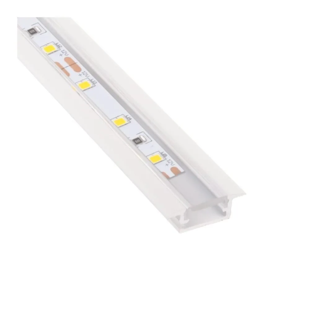 PROFIL LINE MINI 3M, NAKŁADANY ALUMINIUM TRANSPARE
