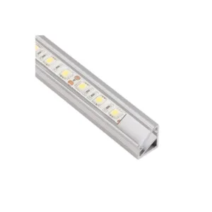 PROFIL TRILINE MINI 3M, CZARNY KĄTOWY TRANSPARENT