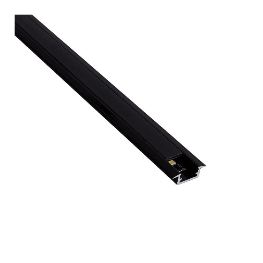 PROFIL INLINE MINI XL LED 3M, CZARNY WPUSZCZANY CZ