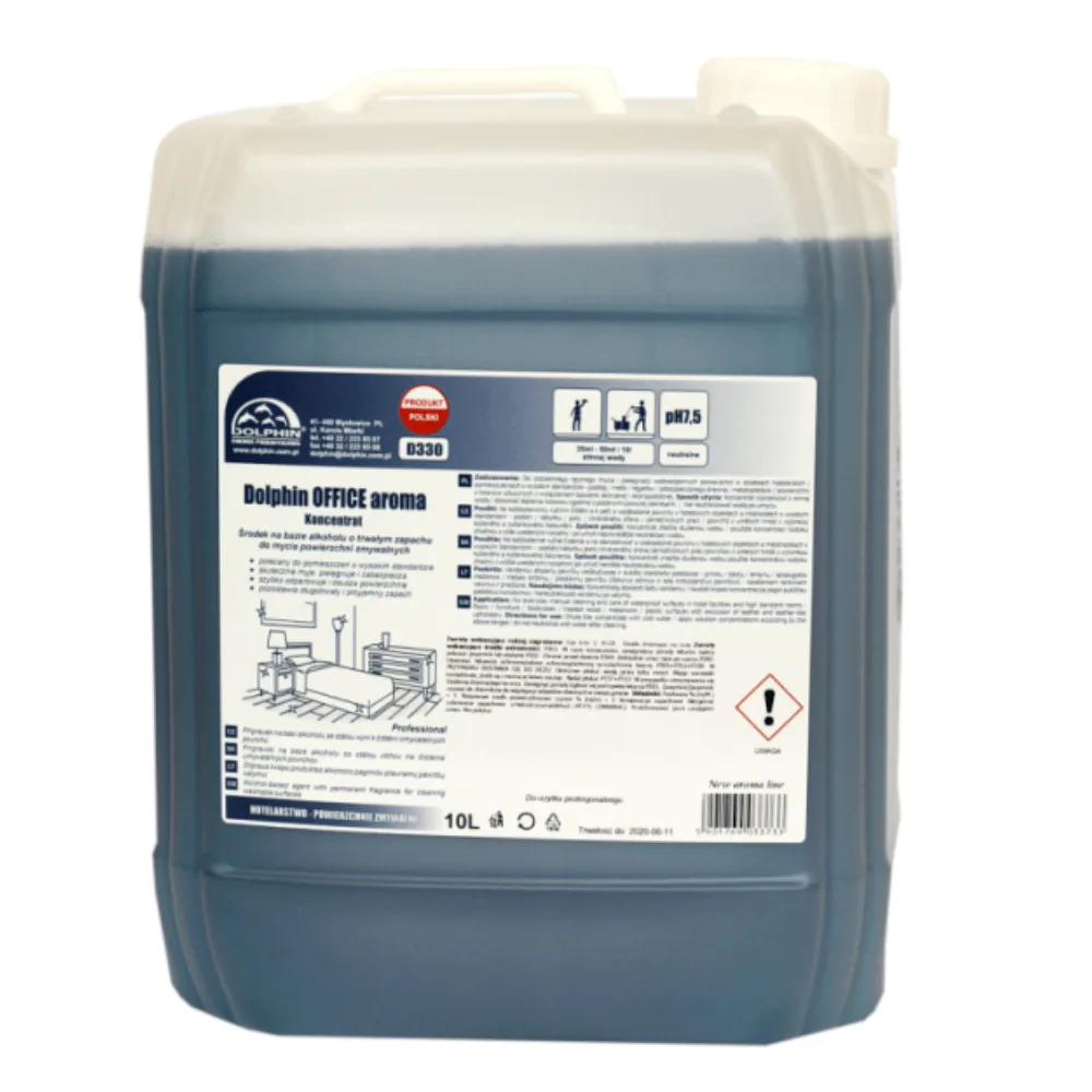 DOLPHIN OFFICE AROMA zapachowy koncentrat do mycia 10L