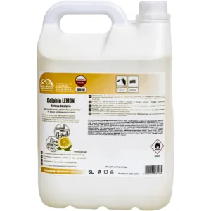 5L / 5000ml DOLPHIN LEMON intensywny odświeżacz powietrza cytrynowy - obrazek 3