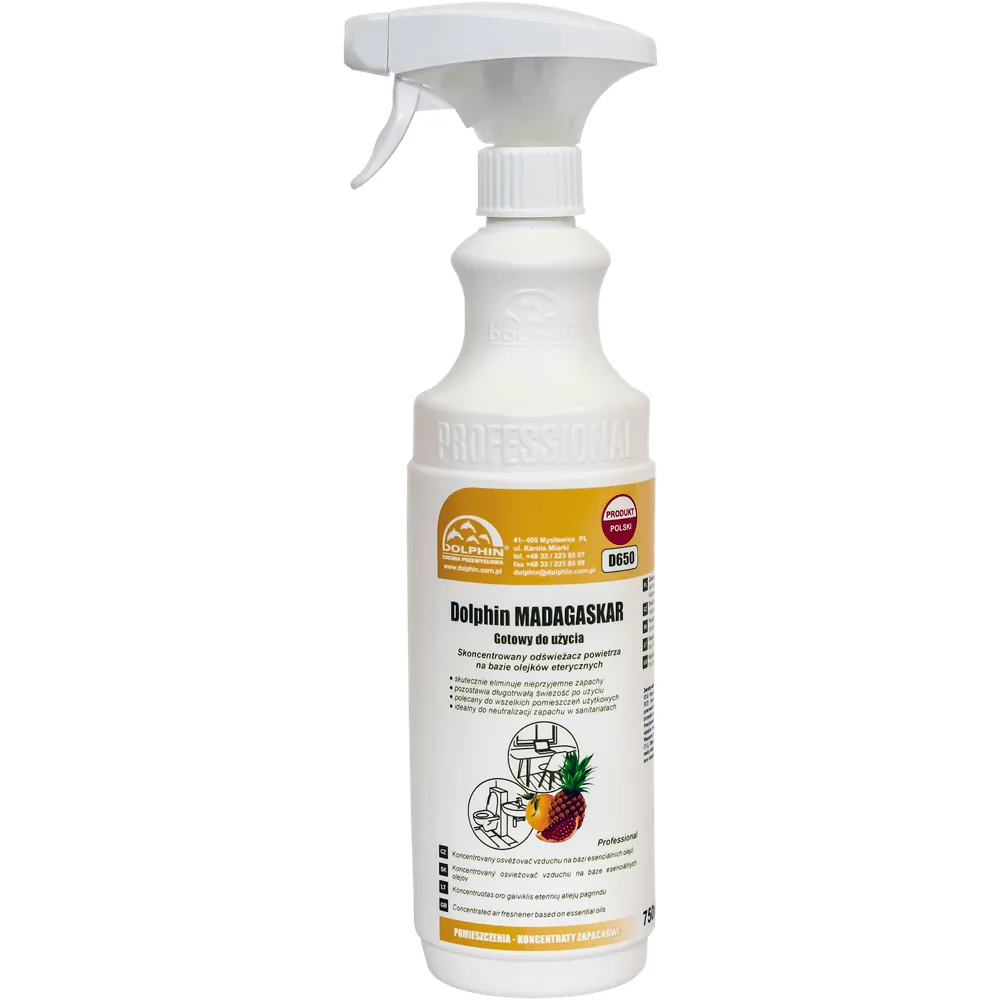 5L / 5000ml DOLPHIN MADAGASKAR intensywny odświeżacz powietrza owoce tropikalne