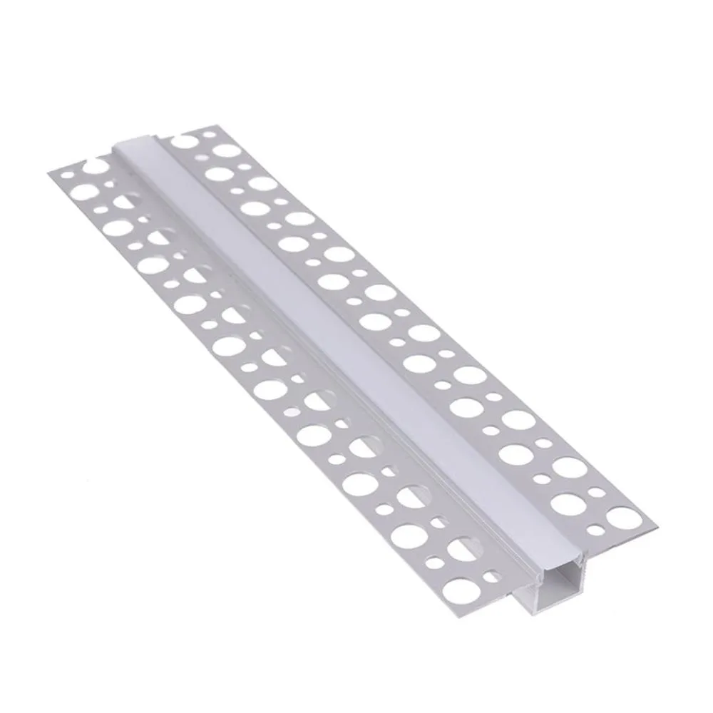 PROFIL DEOLINE P 3M, Profil Płaski ALUMINIUM MLECZ