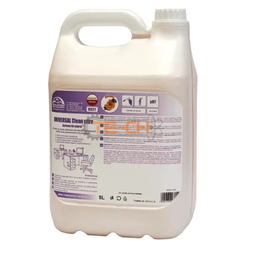 750ml UNIVERSAL CLEAN CITRO CYTRUSOWY ŚRODEK DO MYCIA + mikrofaza