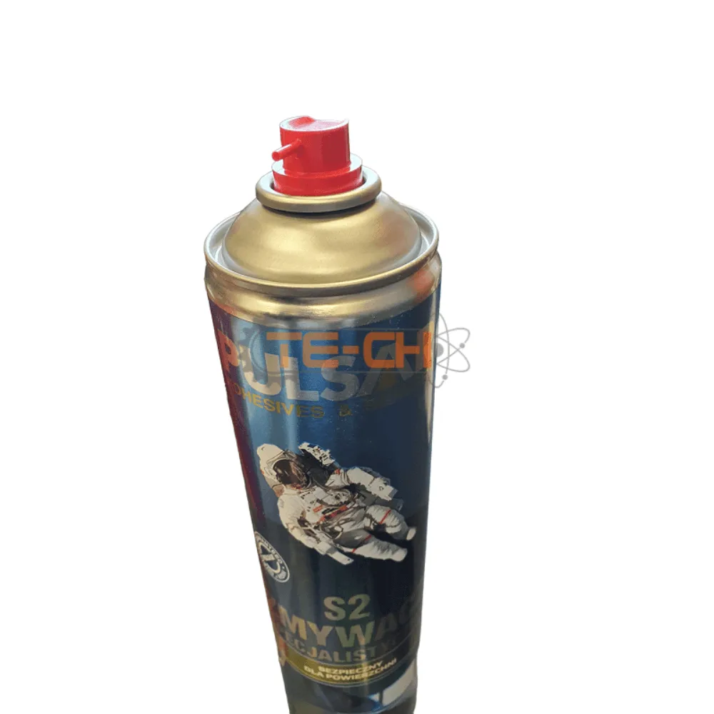 Zmywacz PULSAR S2 750ml - bezpieczny dla powierzchni, usuwa markery i trudne zabrudzenia