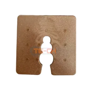 DW-02 50szt Podkładki dystansowe 50x50 brązowe 2mm - obrazek 6