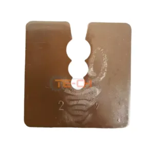 DW-02 50szt Podkładki dystansowe 50x50 brązowe 2mm - obrazek 9