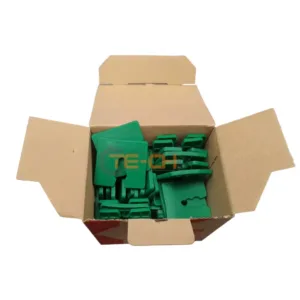 DW-04 50szt Podkładki dystansowe 50x50 zielone 4mm - obrazek 3