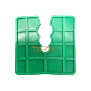 DW-04 50szt Podkładki dystansowe 50x50 zielone 4mm - obrazek 9