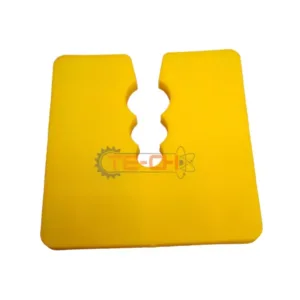 DW-05 50szt Podkładki dystansowe 50x50 żółte 5mm - obrazek 6