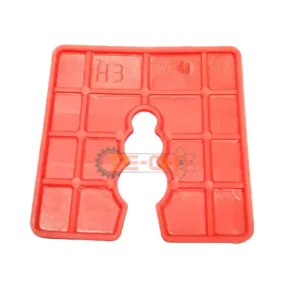 DW-03 50szt Podkładki dystansowe 50x50 czerwone 3mm - obrazek 7