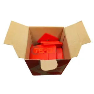 DW-03 50szt Podkładki dystansowe 50x50 czerwone 3mm - obrazek 5