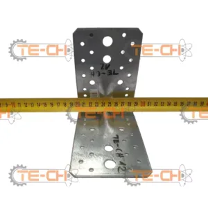 KPW12 1szt kątownik wzmocniony ciesielski 125x125x90x2mm - obrazek 4